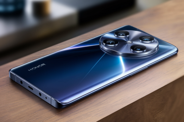 High-quality image of the Honor Magic 5 Pro, showcasing its sleek design and advanced camera setup.