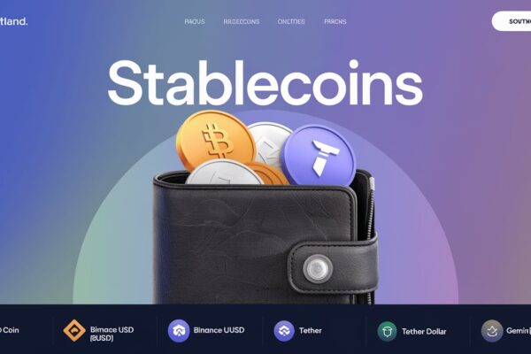 Biitland.com stablecoins platform showcasing insights on cryptocurrency