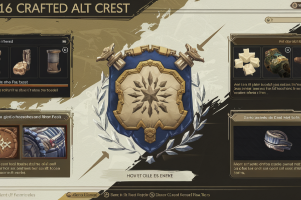 416 Crafted Alt Crest