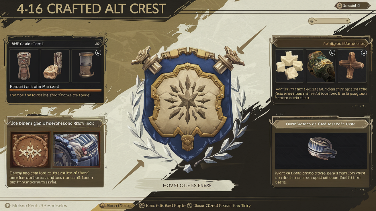 416 Crafted Alt Crest