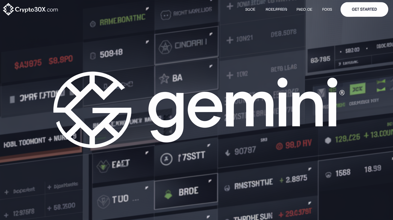 Crypto30x.com Gemini Smarter Cryptocurrency Trading