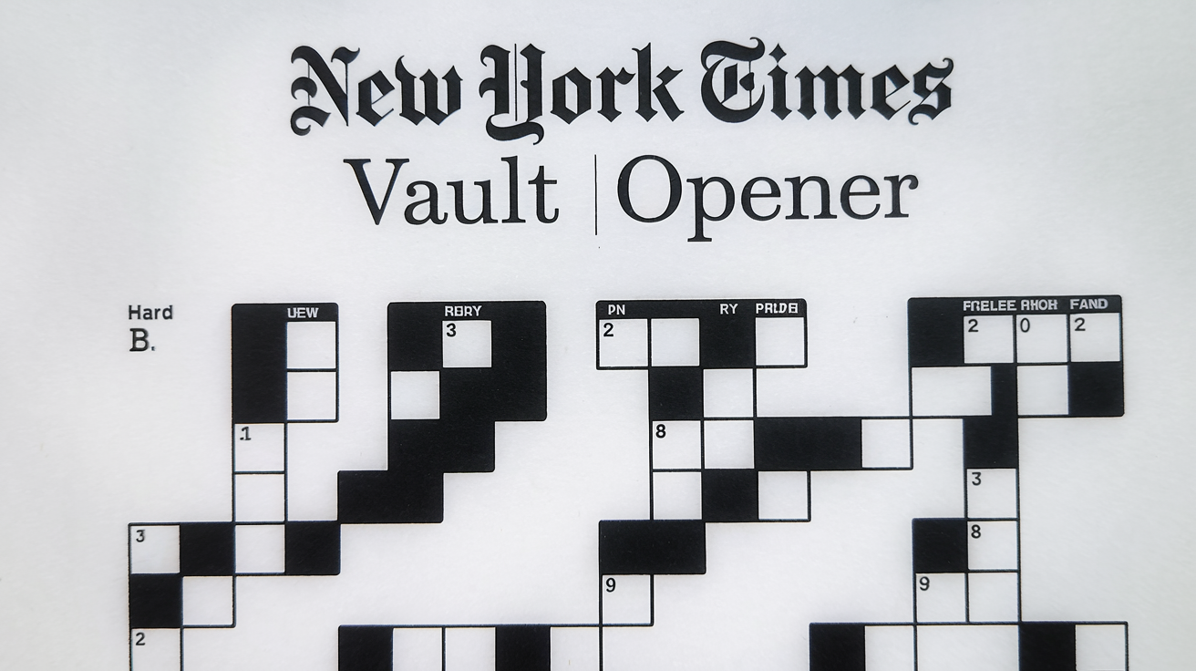 Vault Opener NYT Crossword Tips to Solve the Clue