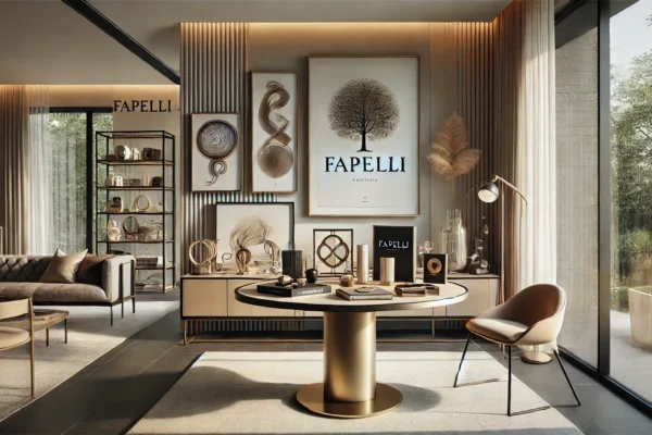 Fapelli products showcasing artistic designs