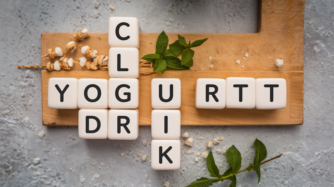 Cold Yogurt Drink Crossword