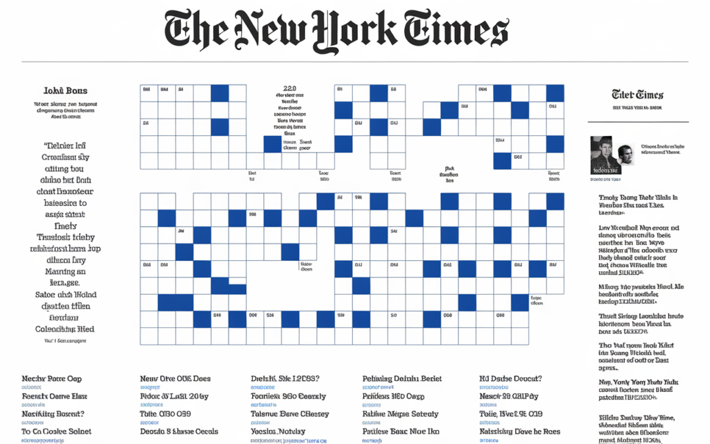 xl nyt crossword clues