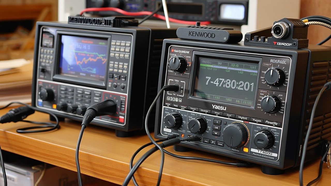 Kenwood Ts2000 vs Yaesu Frg 7700: A Battle of Amateur Radios