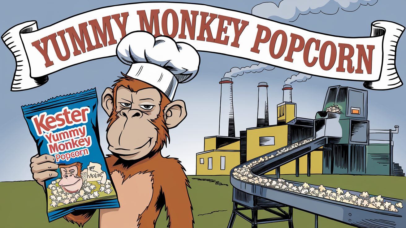 Kester Yummy Monkey Popcorn Recall